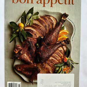 Bon Appetit Magazine November 2023 The Thanksgiving Issue With Label